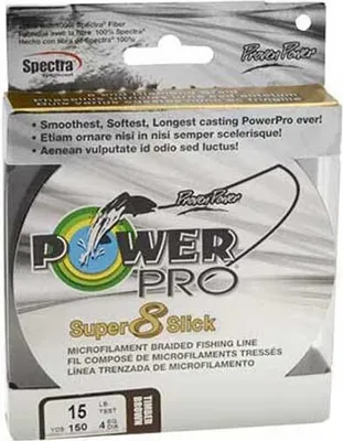 Immagine prodotto di Power Pro Sup 8 Slick V2 455 M Lenza intrecciata Trasparente 0,320 mm Trasparente 0,320 mm