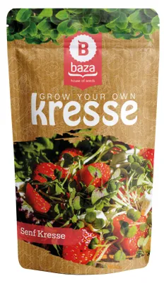 Produktbild von Grow Your Own Kressen Senfkresse | Anzuchtsets von Baza