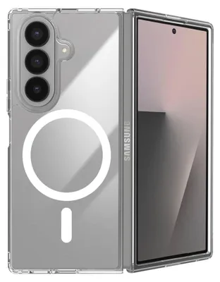 Immagine prodotto di Avizar, Custodia MagSafe per Galaxy Z Fold 7 antiurto con supporto magnetico, trasparente