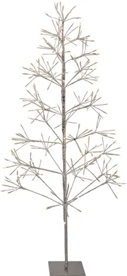Produktbild von LED-Baum Flower Tree, 256 LED,warmweiss, silber 1,5 m, Netzbetrieb