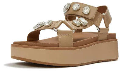 Productafbeelding van FITFLOP FitFlop Gen-FF Max Ultra-Jewel Leather Back-Strap Sandals BEIGE 42