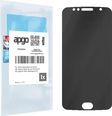 Produktbild von apgo Displayschutzglas Anti-Spähen Schutzglas für Motorola Moto G5S - Blickschutzglas Bildschirmschutz, 7H Hybrid Schutzglas mit Keramikbeschichtung [Matt, Full Glue, Anti-Spy]