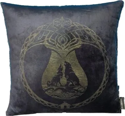 Obrázok produktu pre God Of War Ragnarok – Vlčí štvorcový vankúš, polyester CD512 (jednotná veľkosť) (farebný)