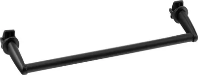 Image de Porte-serviettes pour radiateur 36cm droit, noir mat