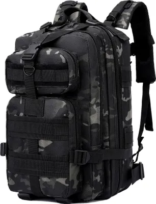 Obrázek produktu pro Taktický batoh, objem 30 l, voděodolný design, 30 l kamufláž