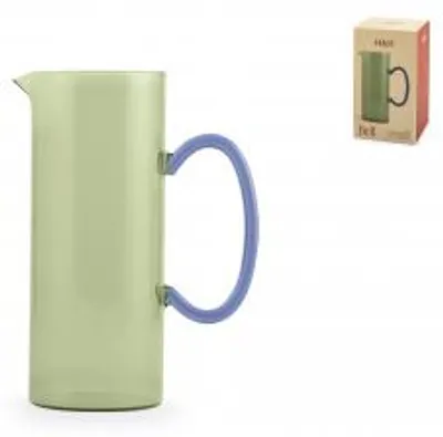 Immagine prodotto di H&H Brocca In Vetro Borosilicato Colorato Lt 1,3