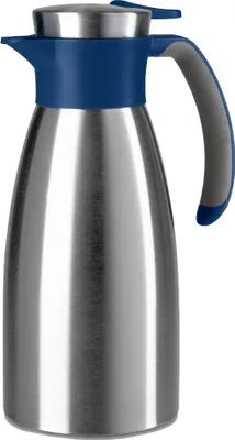 Produktbild von emsa Isolierkanne SOFT GRIP 1,5 Liter Edelstahl / blau
