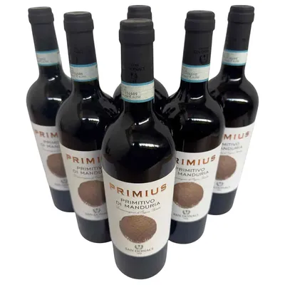 Produktbild von Primius Primitivo di Manduria DOP 2023 - San Donaci - 6×0,75L - Rotwein aus Italien