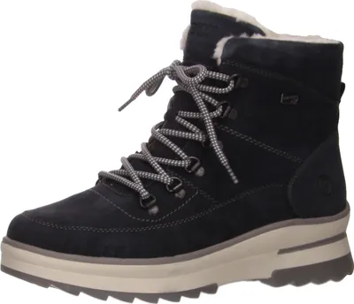 Image de Bottine Remonte pour femme, doublée de Laine et de daim D2B74, taille:40 EU, couleur:bleu