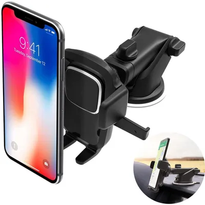 Produktbild von Auto Handyhalterung universal – Magnet & Saugnapf für iPhone & Smartphones