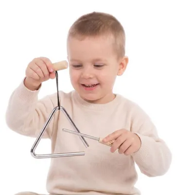 Produktbild von Klassisches World Edu Musikinstrumentendreieck für Kinder