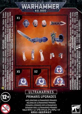 Produktbild von Warhammer 40.000 Ultramarines Primaris Upgrade and Transfers