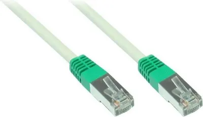 Obrázok produktu pre Kábel Cat. 5e 10 m F/UTP krížený, sivý, tienený