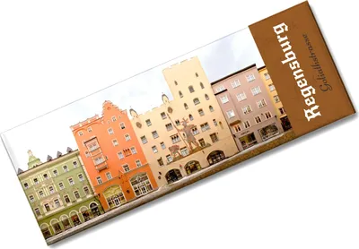 Produktbild von streetline Regensburg Goliathstrasse Panorama Souvenir Magnet