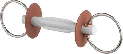 Produktbild von Waldhausen beris Tandem mit Zungenbogenstange, Gebiss, Farbe:soft, Größe:140 mm