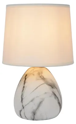 Image de Lucide E14 40W MARMO lampe de table 47508/81/31