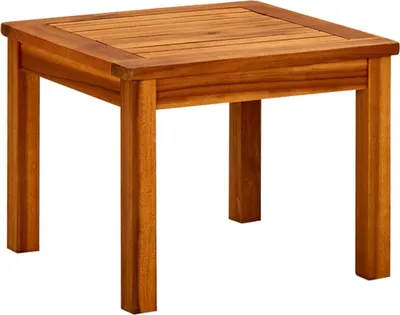 Produktbild von ZMH Garten-Couchtisch 45x45x36 cm Massivholz Akazie