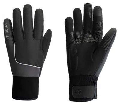 Immagine prodotto di Guanti da ciclismo invernali Rogelli ESSENTIAL, alta visibilità