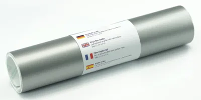 Produktbild von Kreativplotter Vinylfolie matt SILBER 21x300 cm