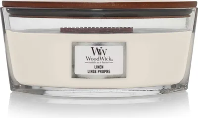 Produktbild von WoodWick Kerze, Linen, Large, Ellipse