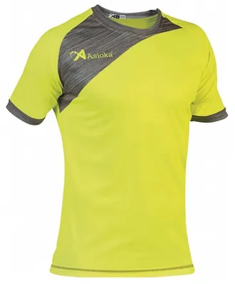 Productafbeelding van Asioka Rin T-shirt met korte mouwen, geel, maat S, dames, kleur geel, maat S