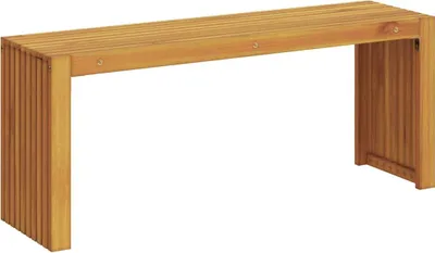 Produktbild von vidaXL Bank Öl-Natur 110 x 30 x 45 cm Massivholz Teak