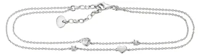 Thomas Sabo AK0040-M02-14-L27V Fußkettchen Herzen mit weißen Zirkonia 1