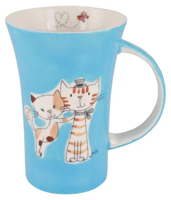 Produktbild von Mila Keramik-Becher Coffee-Pot Cats | ca. 500 ml