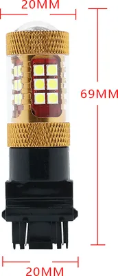 Immagine prodotto di LED 3156 3157 luce di retromarcia segnale di svolta lampadina freno 12V bianco