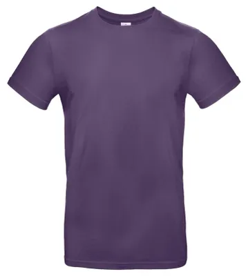 Image de T-shirt homme B&C #E190 Tee FK134 (XS) (violet vif)