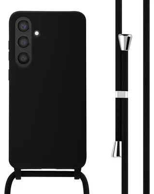 Imagen del producto de Funda de Silicona con Cuerda para Samsung Galaxy S24 Plus -