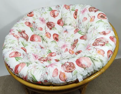 Produktbild von Polster , Kissen , Auflage für Rattan Papasansessel , Papasan Coll. Living , D 120 cm