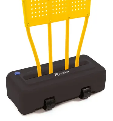Produktbild von Precision Trainingspuppe Ständer - schwarze Rollbasis für Sport
