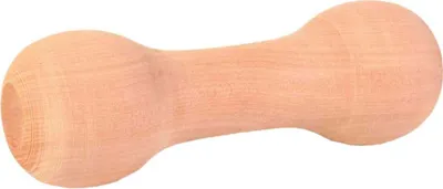 Produktbild von TRIXIE Wooden Retrieving Dumbbell, Hund, Holz, Holz, 150 mm, 125 g