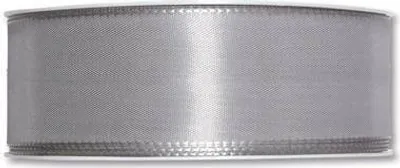 Produktbild von Schleifenband, Dekoband 40mm grau 50m Rolle (1m=0,20EUR) Halbach