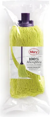 Image de Frange Rechange Microfibre Mop 126g 22cm - Mery