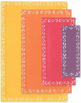 Immagine prodotto di Fustella Sizzix Framelits "Rectangles by Stacey Park"