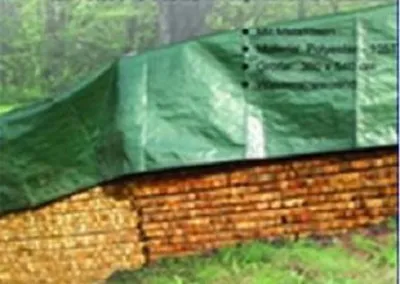 Produktbild von Gewebeplane Schutzplane Garten Plane Aluminium 5x8m