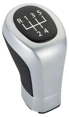 Image de Pommeau de levier de vitesses sport pour BMW ZHP E39/E46/E60/E87/E90 à 5 vitesses, gris