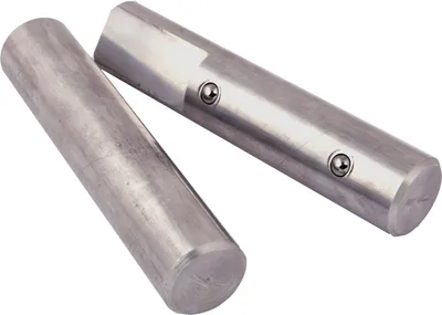 Produktbild von Hobelbankhaken aus Aluminium - 2 Stück - Ø 30 x 200 mm
