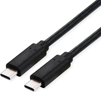 Image de Value 11.99.9091 Câble USB 0,5 m USB4 Gen 3x2 USB C Noir (11.99.9091)