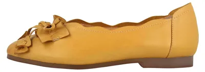 Produktbild von Spring Footwear Ballerinas in Übergrößen Gelb Louisa-Y große Damenschuhe