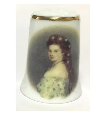 Produktbild von Reutter Porzellan Miniaturen - Fingerhut "Sisi" (702.244/0)