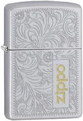 Produktbild von Zippo Feuerzeug Satin Finish Venetian Design Sturmfeuerzeug Benzin