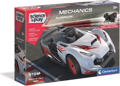 Produktbild von Clementoni CONSTRUCTOR SUPERCAR 75057BL