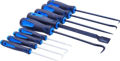 Produktbild von 10876 Hakenschaber-Fliesen-Set 9-Teilig