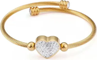 Image de Bracelet Doré CR-15206 pour Femmes - Élégance Assurée KP15206