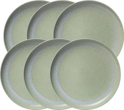 Produktbild von like Villeroy & Boch Perlemor Alga Frühstücksteller 24cm Set6