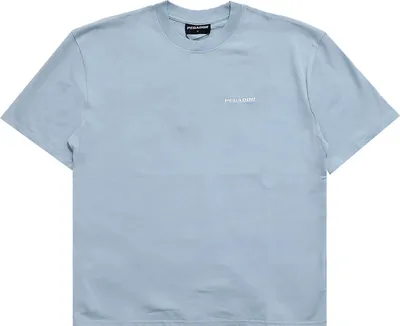 Produktbild von Pegador Herren T-Shirt Logo Oversized washed aqua M