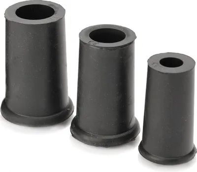 Produktbild von Gastrock Gummipuffer für Schirme und Stöcke in Schwarz - Ø18 MM